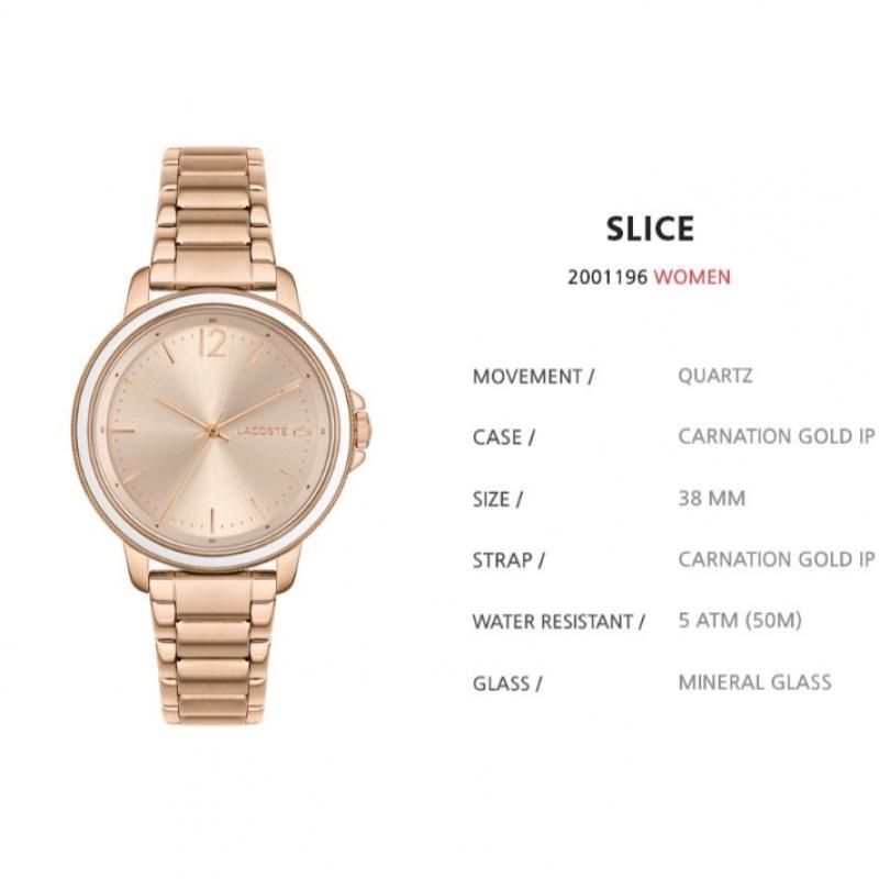 LacoSte Officially Imported Women S Metal Watch 2001196