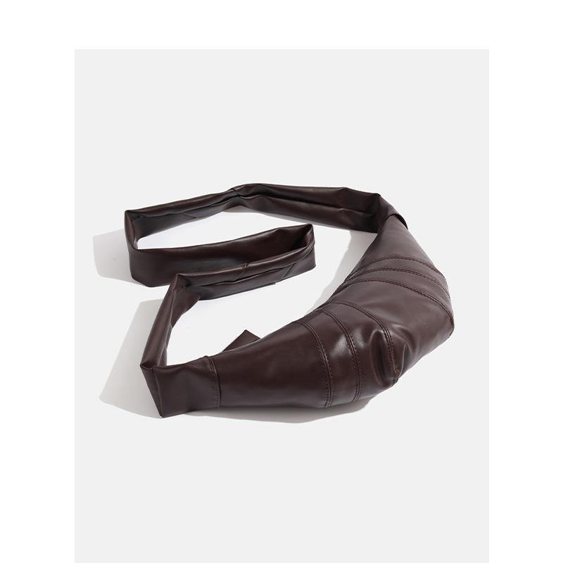 Croissant women's niche design croissant bag single shoulder crossbody dumpling bag trend