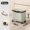 Kitchen Trash Cans Multi Functional Large Capacity Trash Bins Litter Bins Recycling Kitchen Food Waste Disposal with Wheels