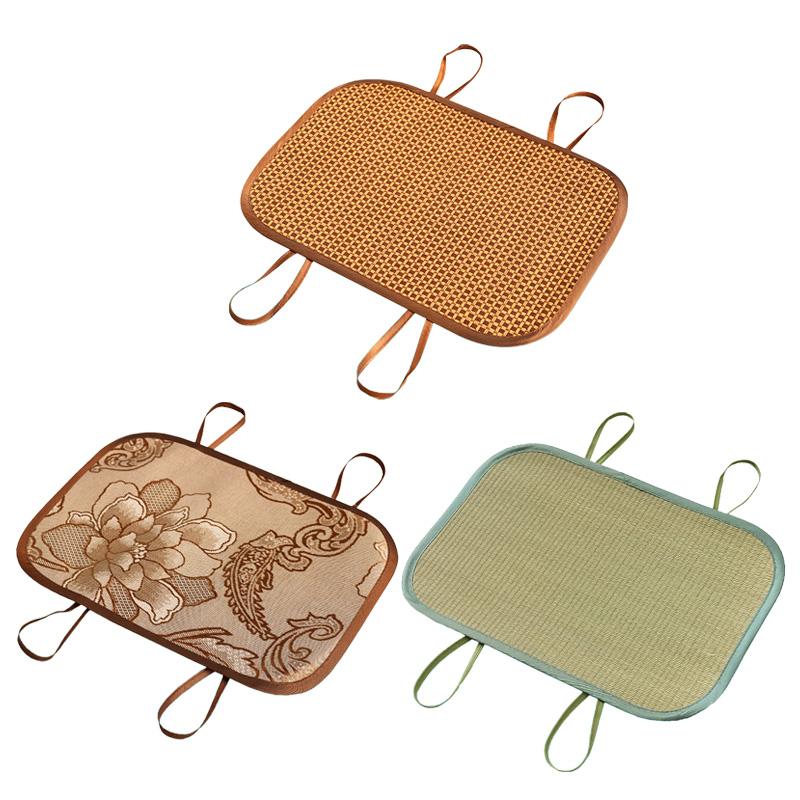 

1 шт., модная подушка из кожи, наволочка из холодного ротанга, крутая дышащая подушка, нескользящая подушка