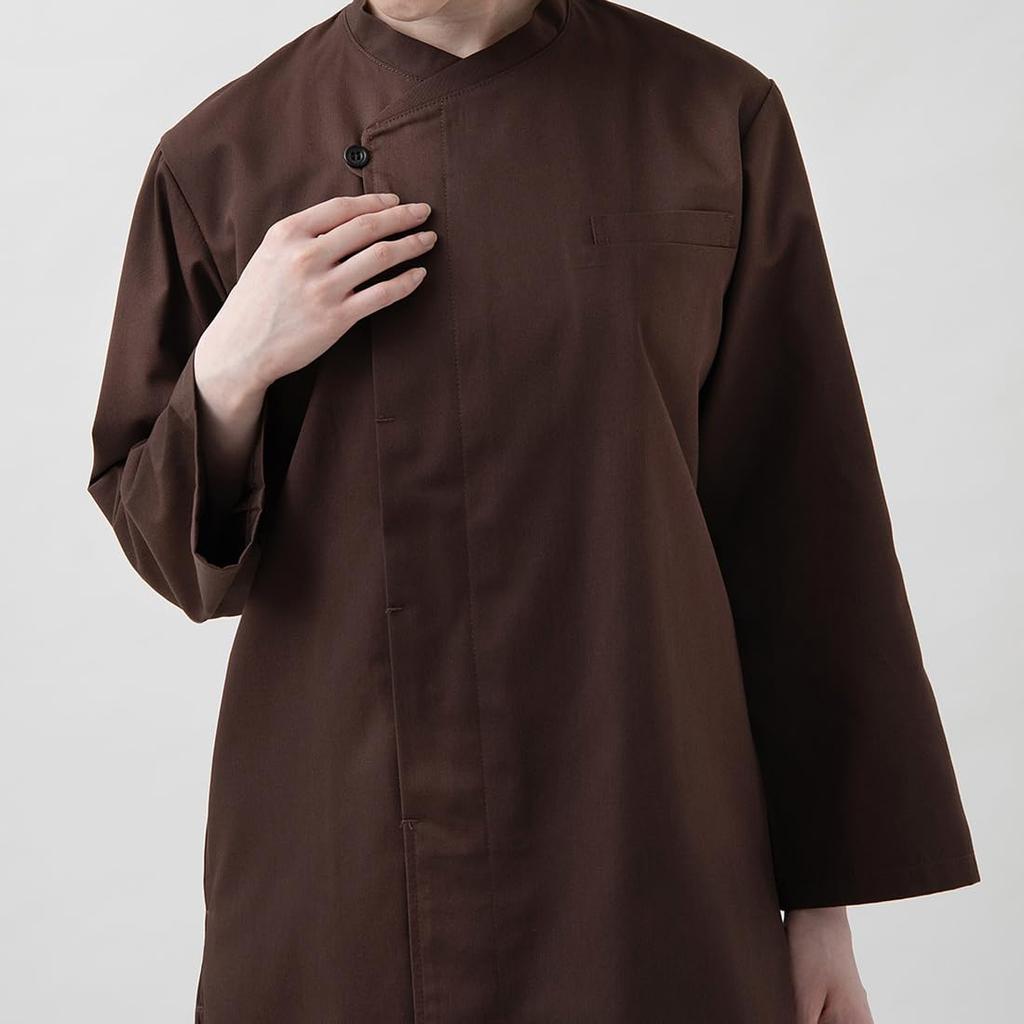 Seven Uniform EA3078-0 Coat (Double Layer) White, Size 3L