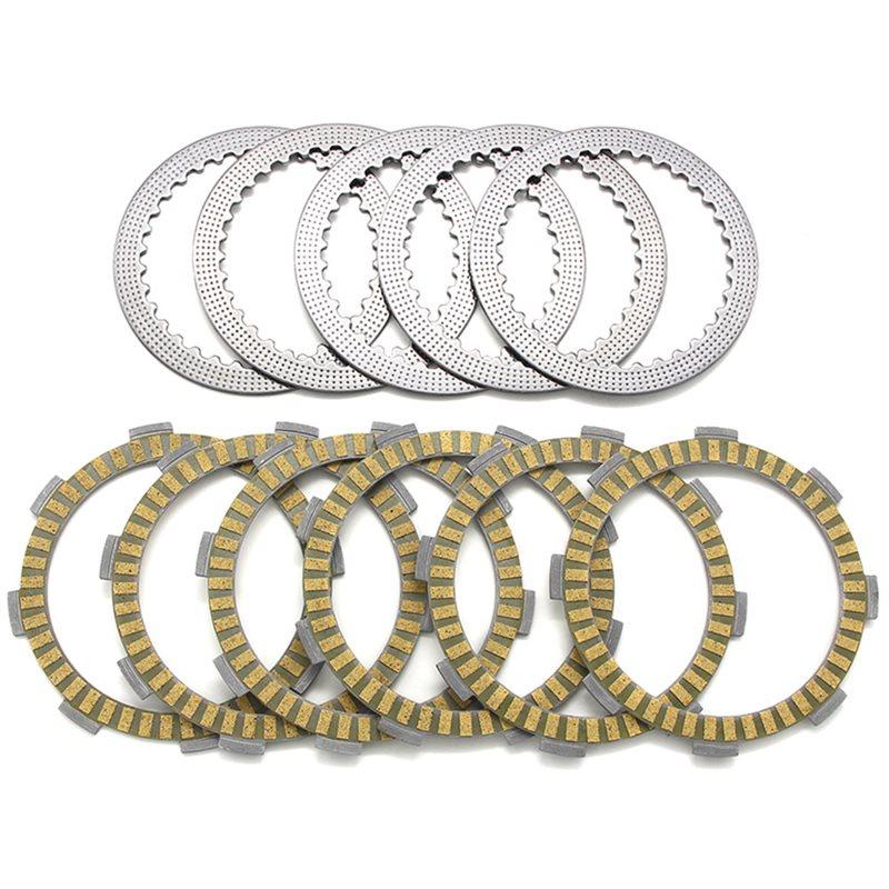 Motorcycle For Honda CRF150 CRF150R 2007-2017 Friction Clutch Disc Replacement Parts For CRF150 CRF150RB 2007-2017 Silver Yellow