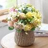 Neue Produkte zur Blumenkunst: Gefälschte Blumen Simulierte Blumen Bunte Ball Chrysanthemen Rosen Hause Wohnzimmer Dekoration Seidenblumen Künstliche Bouquet