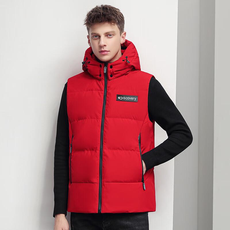 

Fengxun Men s Hooded Down Vest FXYG9752-1 195