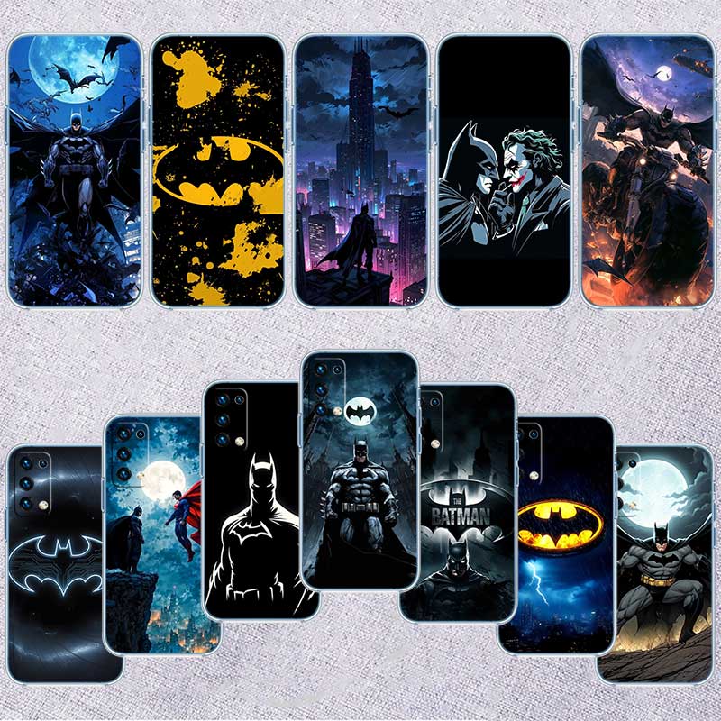 NH7 Batman Transparent Phone Case for LG K22 K30 K40 K40S K41 K42 K50 K50S K51 K51S K52 K61 K62 K71 K92 Q60 Q61 V40 V50 V60