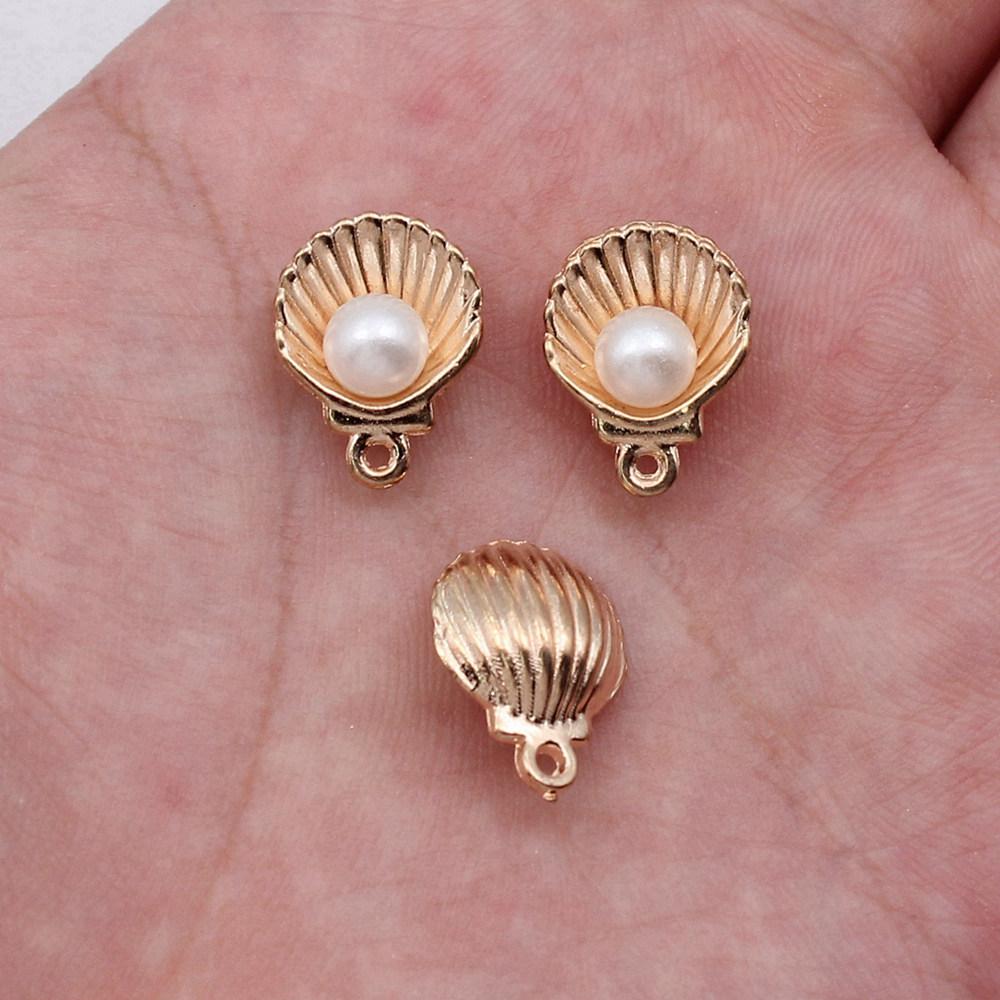 Zubehörteile Perlenanhänger Vintage Schmuckzubehör QA041