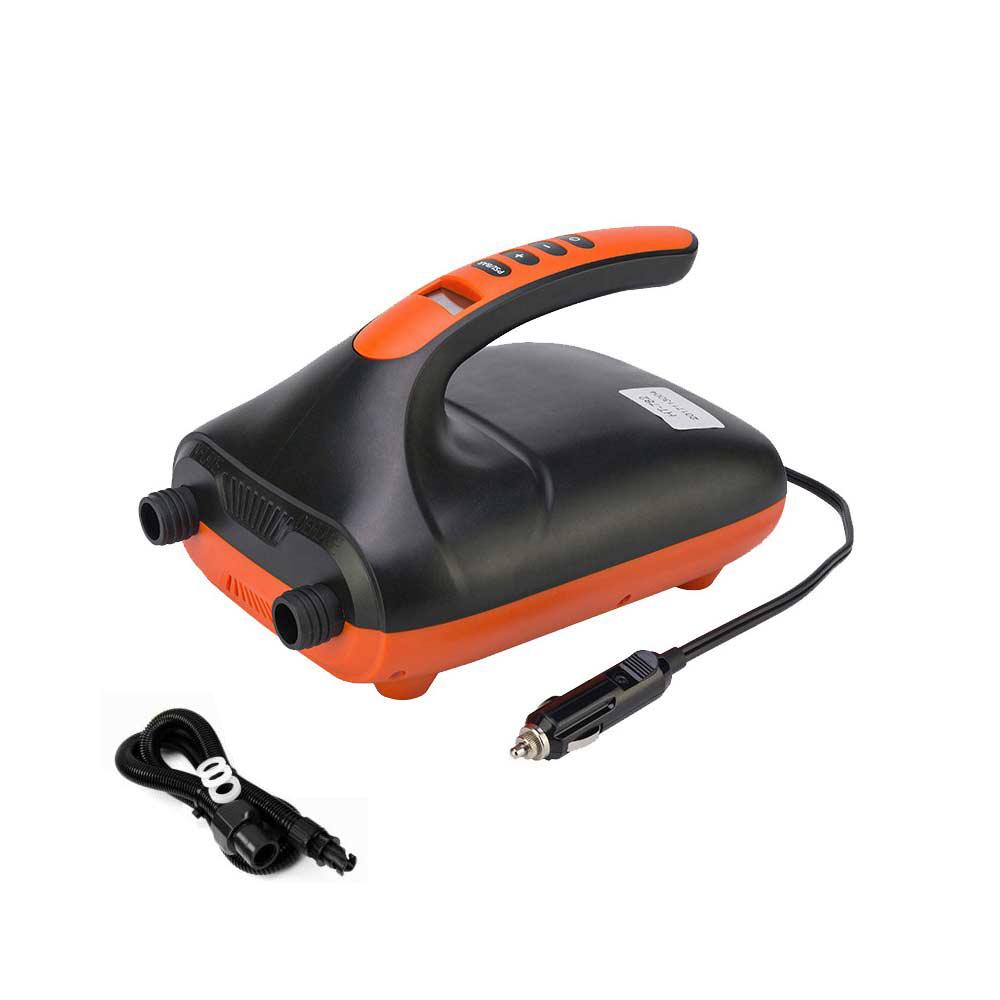 20/16 PSI Dual Stage Electric Air Pump Intelligent Inflatable Pump 12V 110W for Inflatable SUP Stand Up Paddle Surfing Board