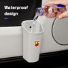 For Abarth 695 595 500 600e 124 500C 124 125 Leather Car Door Water Cup Holder Backrest Hanging Storage Box Waterproof Trash Can