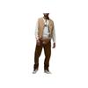 Jordan Winddichte V-Ausschnitt Mode Sportweste Herrenweste Khaki DV7566-277