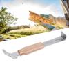Honey Scraper Stainless Steel Beehive Honey Knife Cutter with Wood Handle Beekeeping Tool