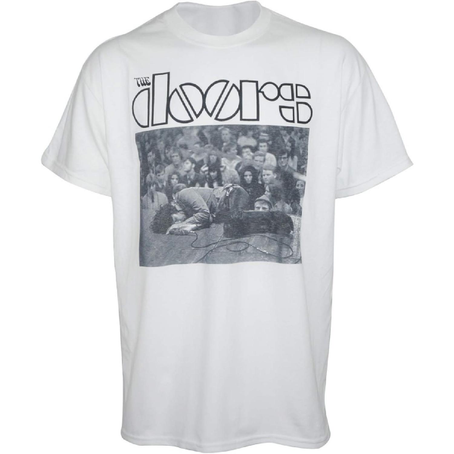 The Doors Unisex-Adult Stage Photo T-shirtT-Shirt XXXXXL белый