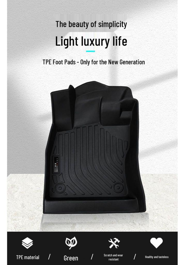 Compatible TPE Floor Mats for MG Models: GS, ZS, GT, HS, MG5, MG6, Rui Xing, Rui Teng, New Energy