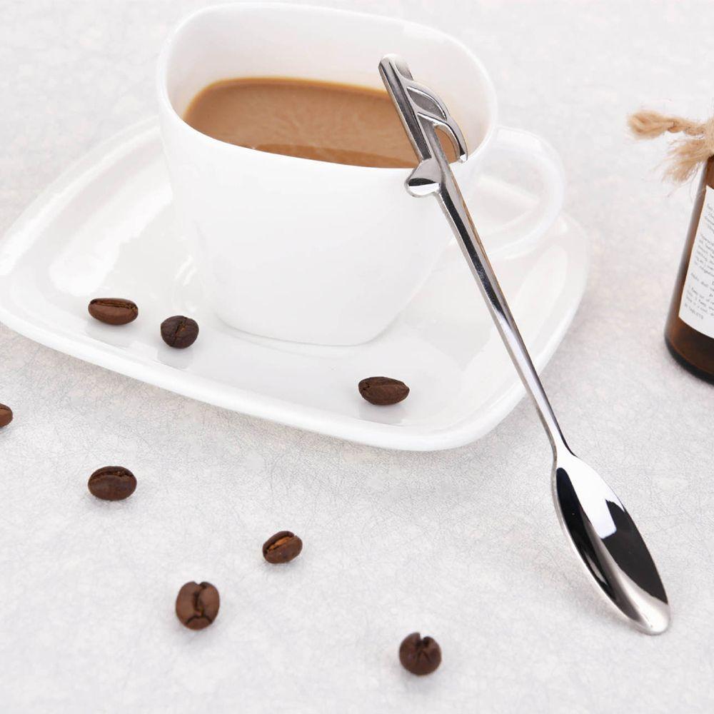 Stainless Steel Dining Drinking Tools Kitchen Gadget Flatware Teaspoon Coffee Spoon Tableware