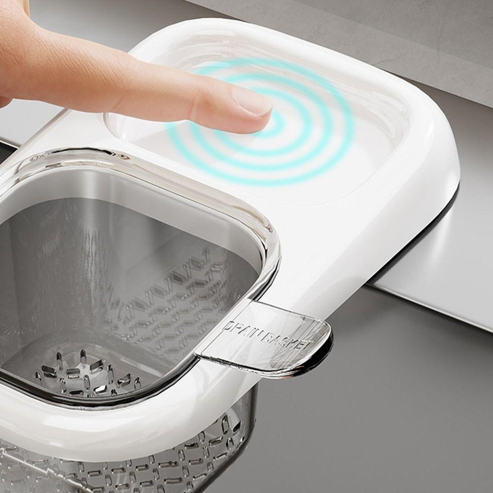 Gifts Suction Cup Kitchen Sink Drain Basket Large Capacity Sink Residue Filter Tool Residue Filter Basket Portable Drain Rack