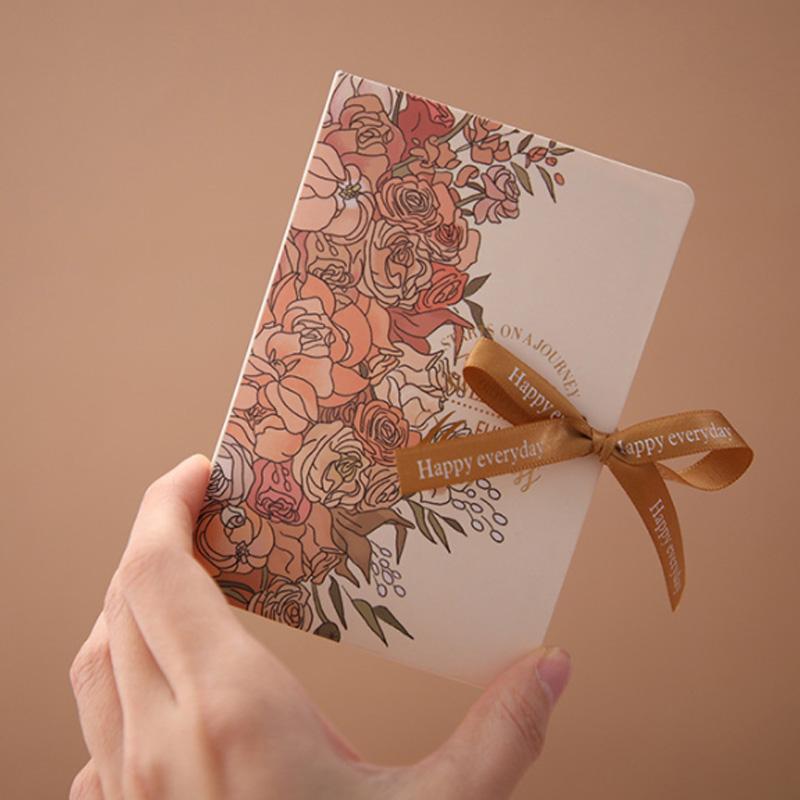 5Pcs Creative DIY Book Shape Candy Box with Ribbon Gift Packaging Bag Candy Dragee