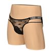 Silky Penis Sheath Panties Men Breathable Mesh See Through Briefs Diamond Low Waist Bedding Underwear Sissy Nightclub Gaywear