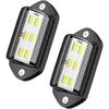 6 LED Car License Plate Light Bright Tag Lamp for Truck SUV RV Trailer Van 12V White Exterior License Plate Light Automotive Car