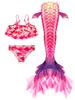 Girls Mermaid Swimsuit Children's Mermaid Tail Mermaid Swimsuit Set Bikini Set 2025 New