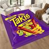 Covorașele pătrate Takis Fuego Spicy Snack sunt o alegere excelentă pentru sufragerii, dormitoare, decorul casei și ca cadouri.