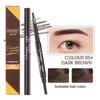Double Head Three-dimensional Multi-effect Eyebrow Pencil Waterproof Anti-sweat Non-dizzy Eyebrow Pencil