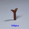 100pcs/lot MOC Bricks Plant Carrot Premier Green Bud Tender Leaf 33183 Tree Sapling Building Blocks Toys For Children Present