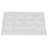16pcs Reusable Wrinkle Pad Home Beauty Salon Silicone Face Forehead Mouth Corner Wrinkle Patches