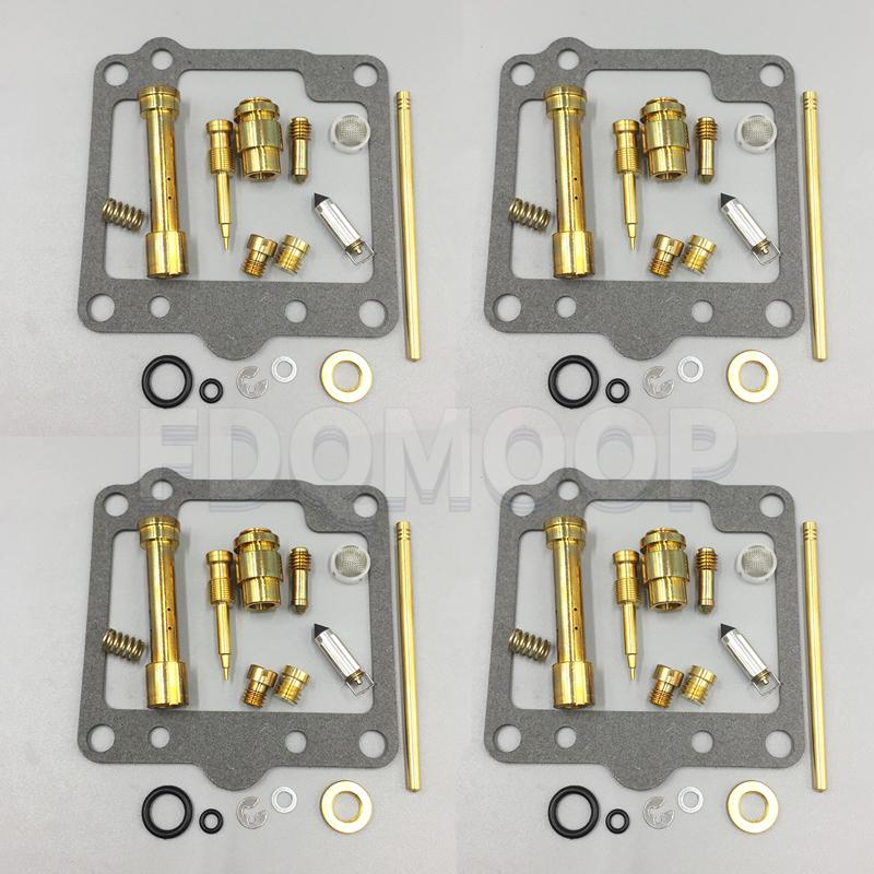 4 Sets Carburetor Carb Rebuild Kit for Suzuki GS650 1981-83 Yamaha XS1100 XS1100F 1978-79