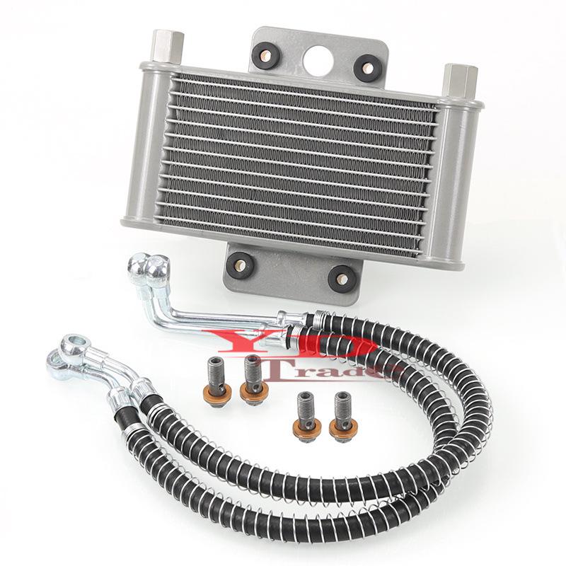GY6 ATV Beach Car Off-road Motorcycle Radiator & Oil Cooler for 150-250cc