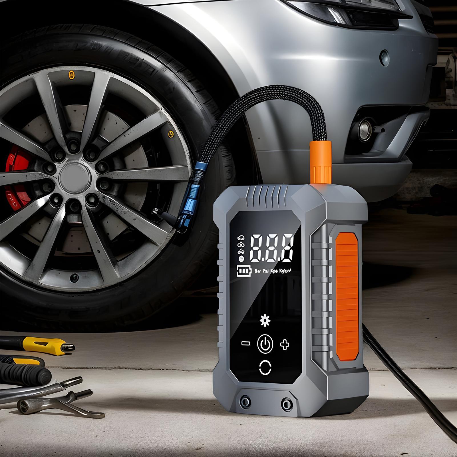 Tire Inflator Electric Auto Shut-Off Car Tire Air Pump Portable Inflator For Bike Sedan SUV Balls Inflatable Toys Balloons CHINA