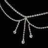 Elegant Rhinestone Forehead Chain: Women's Exotic Sparkle Headdress, Ancient Hanfu Style