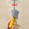 3 Pieces Precise Corner Scraper Set Featuring ABS Nylon Grip for Smooth Grouting on Various Surfaces Including Tiles and Exteriors