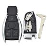 Modified 3/4 Button Smart Key Shell for Mercedes Benz W211 A C E G S R SL ML GML CL GL CLS CLA CLK SLK GLK with Battery Holder TB7