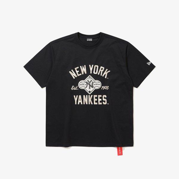 

New Era New York Yankees 1958 T shirT Header Black BLACK/L