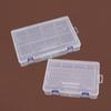 Plastic Storage Containers Box with Lid Big Capacity Clear Rectangle Box for Collecting Small Items, Beads, Crafts Accessories