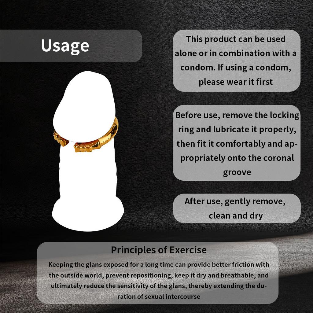 Anneau pénien pour homme, poids scrotal, anneau de résistance du prépuce, verrouillage du sperme en acier inoxydable, jouets sexuels pour homosexuels