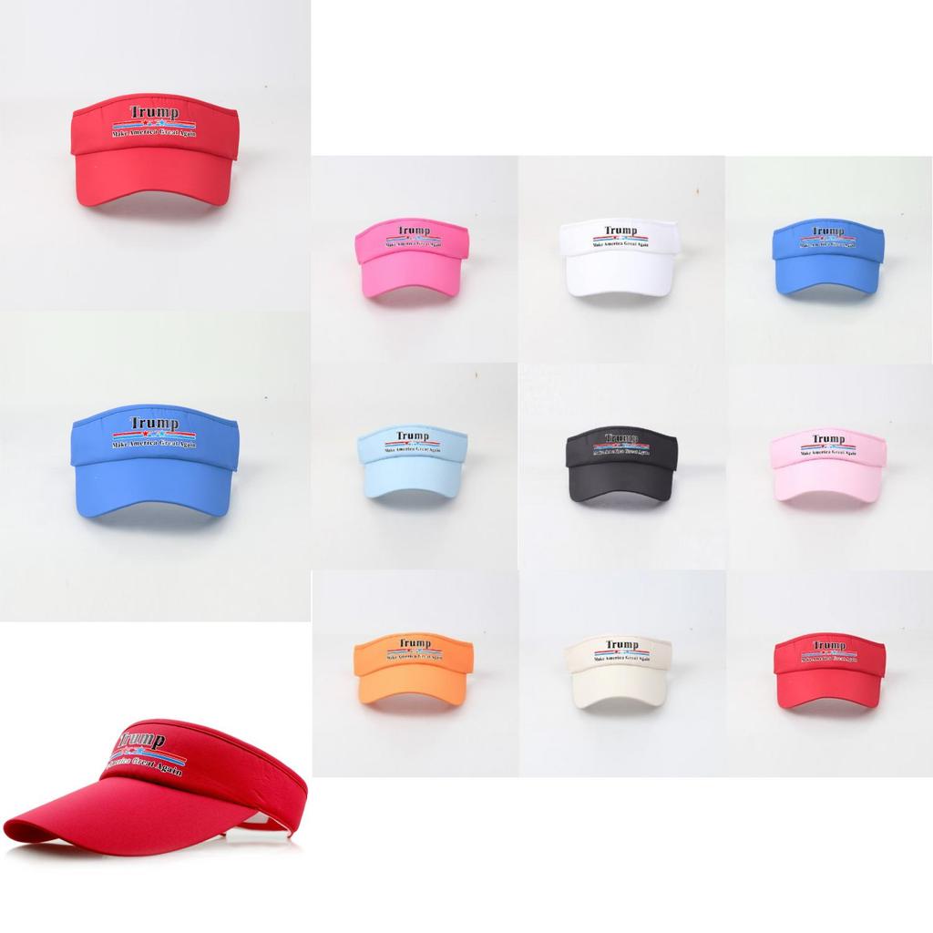 America Trump Make Great Again Cappellino da Baseball Regolabile in Cotone per il Sole Visiera Parasole
