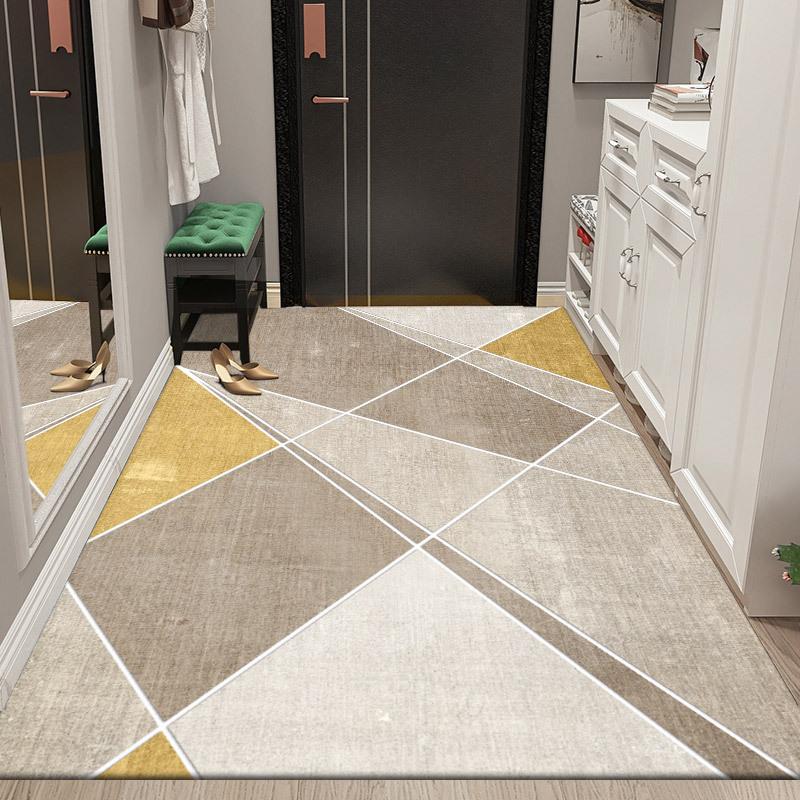 Entrance Floor Mat Door Dirt Resistant Carpet Bedroom Bedside Easy To Maintain Living Room Carpet