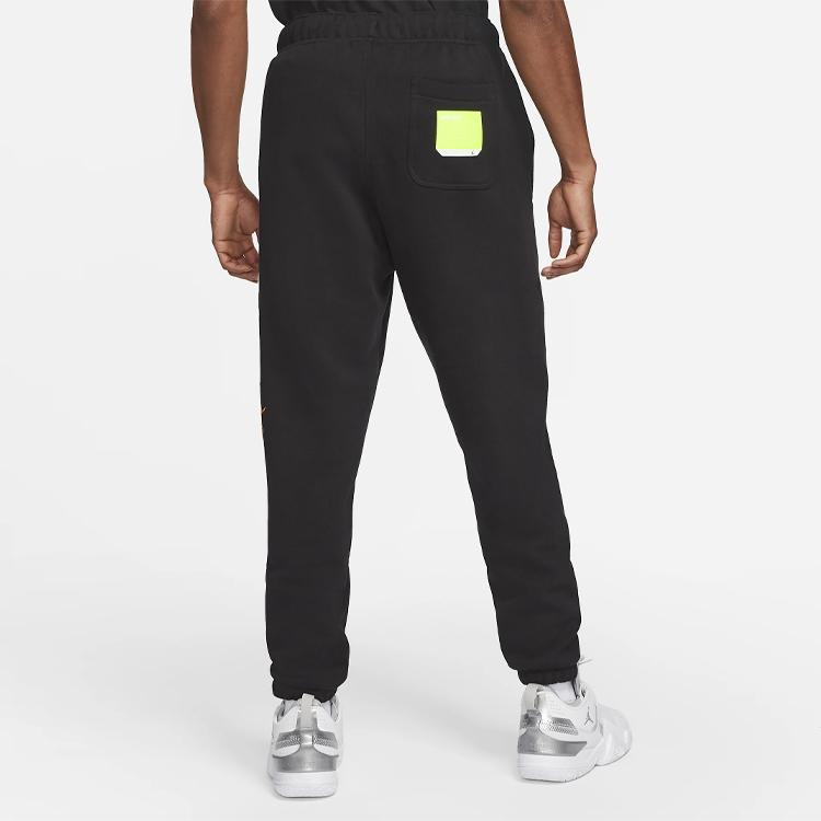 Jordan Why Not? Fleece Sweatpants With Elastic Waist Men Bottoms Black DD3330-010