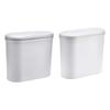 Trash Garbage Can Modern Paper Basket Organizer Kitchen Wastebasket for Laundry Room Home Office Garage Toilet