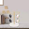 Gold/Black Eyeglass Organizers Stylish Eyewear Display Holder for Any Setting X3UC