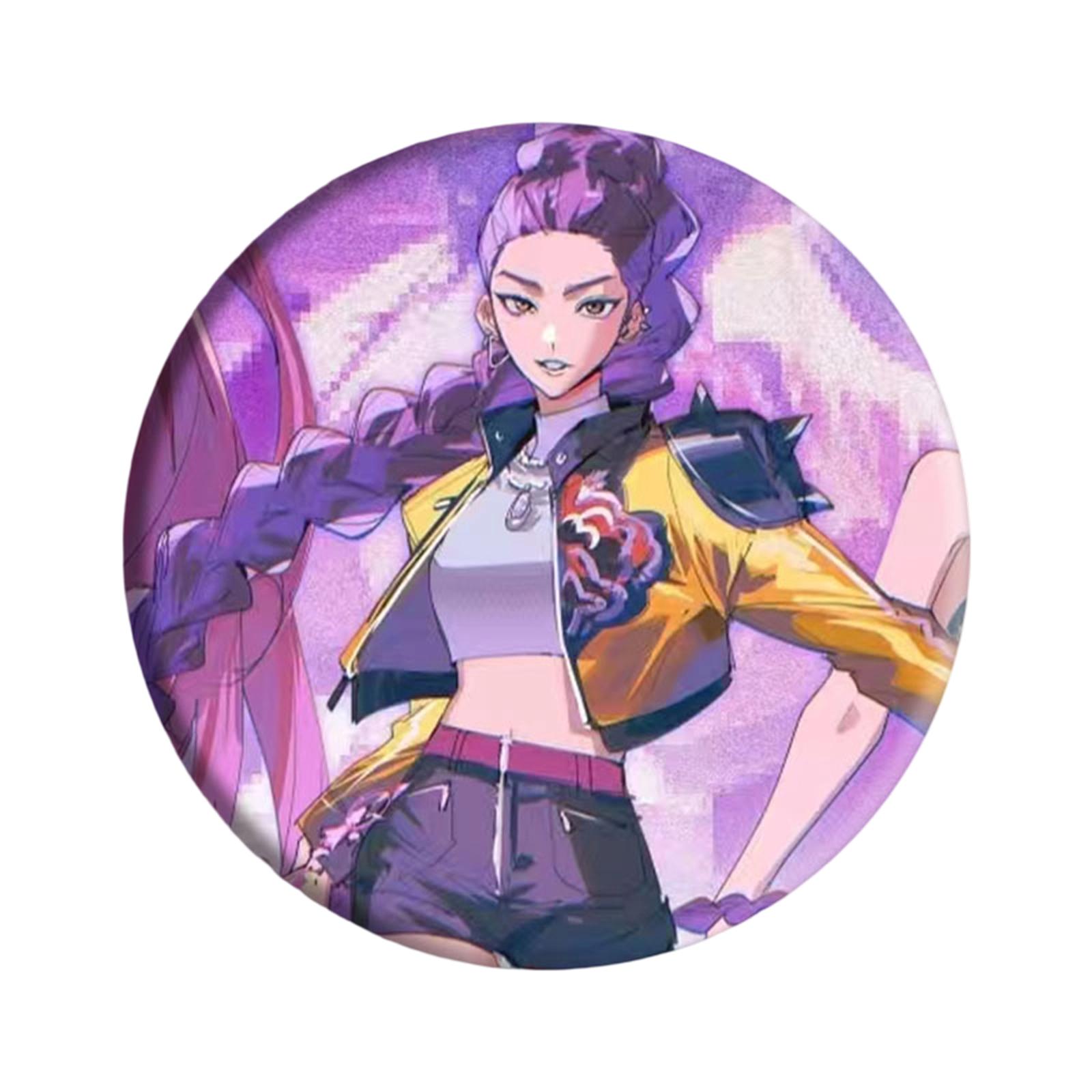 

Anime Round Bar Animation Badge One Size