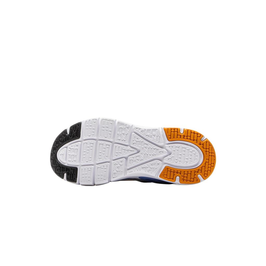 Li Ning Kids Comfortable Stylish Low-Top Casual Shoes Kids sneaker Silver Bright-Blue Black YKNV030-3