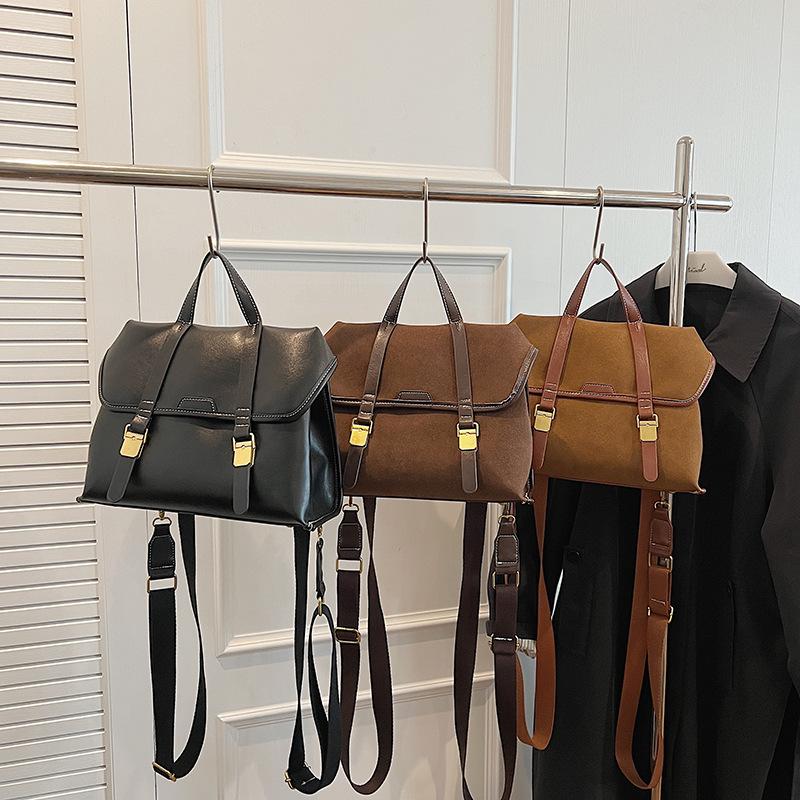 New fashion high-end matte casual commuter bag portable shoulder oblique span trendy women's bag
