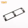 ABS Plastic Carbon Fiber Pattern Car Central Control Air Outlet Decorative Frame Sticker Suitable for BMW 3 Series E46 1998-2004