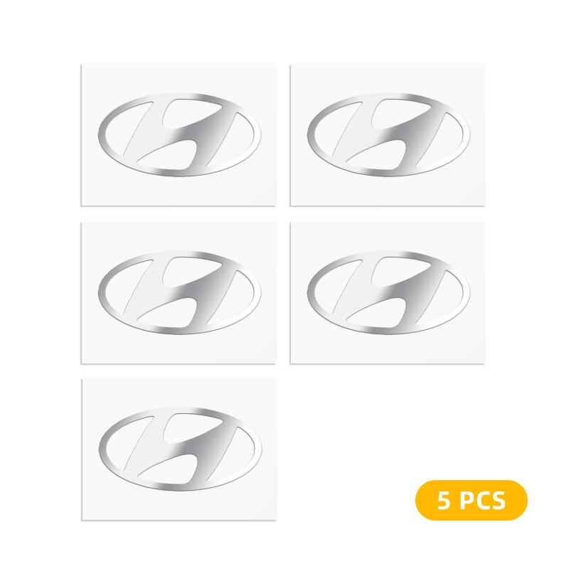 2/5/10pcs Auto Styling Dashboard Decoration Stickers Car Interior Accessories For Hyundai i20 i30 Sonata Kona Elantra Tuson KK9