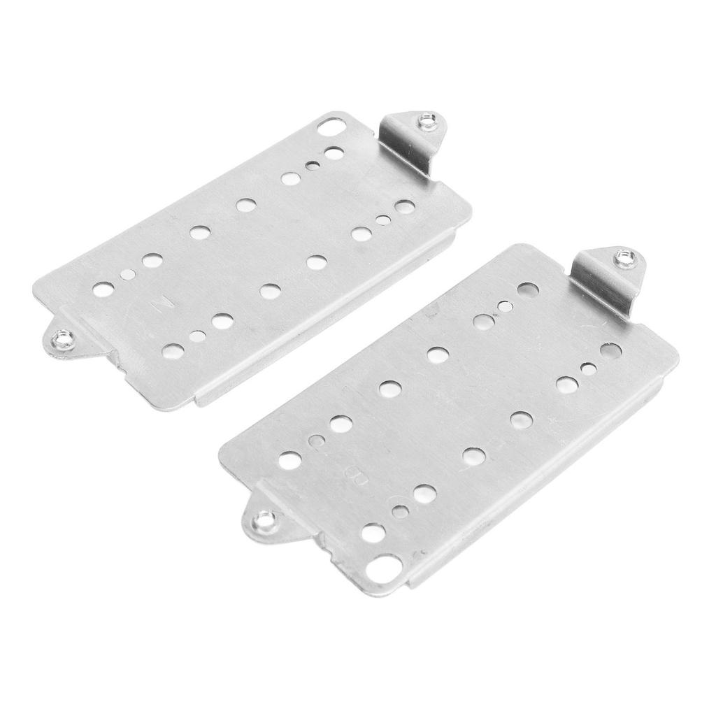 2Pcs Guitar Neck Bridge Pickup Base Plate Robust Exquisite Craftsmanship Pickup Baseplate