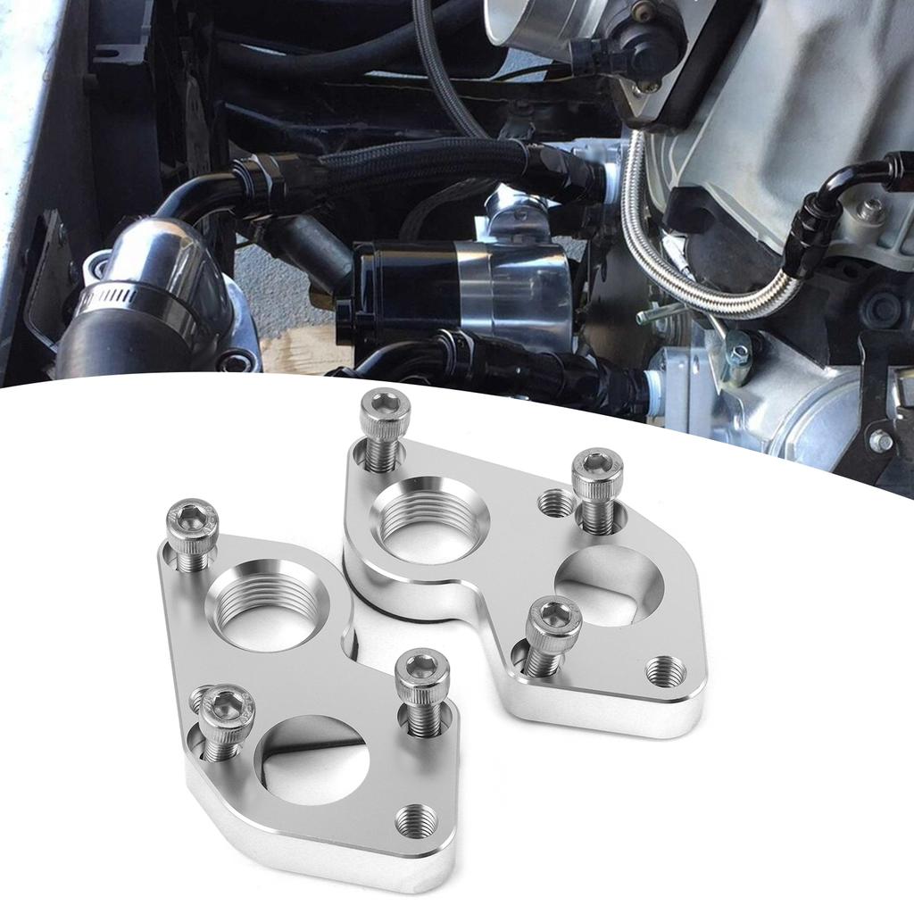 Electric Water Pump Adapter Plates Converts BBC Pump to LS Engine Fit For LS Engines All Years