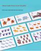 Montessori Educational Number Clip Beads - Early Math Color Matching Puzzle for Kids