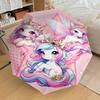 1pc Unicorn Fantasy Pattern Umbrella Design Automatic Opening and Closing Umbrella, High-quality Travel Umbrella,  C1128222