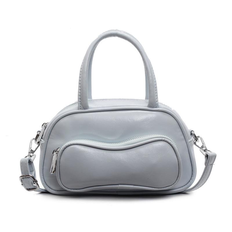 Early Spring High-grade Texture Handbag Women's New Solid Color Small Fresh and Fashionable Shoulder Messenger Bag